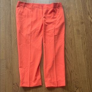 The limited drew fit Bright Orange Cropped Pants